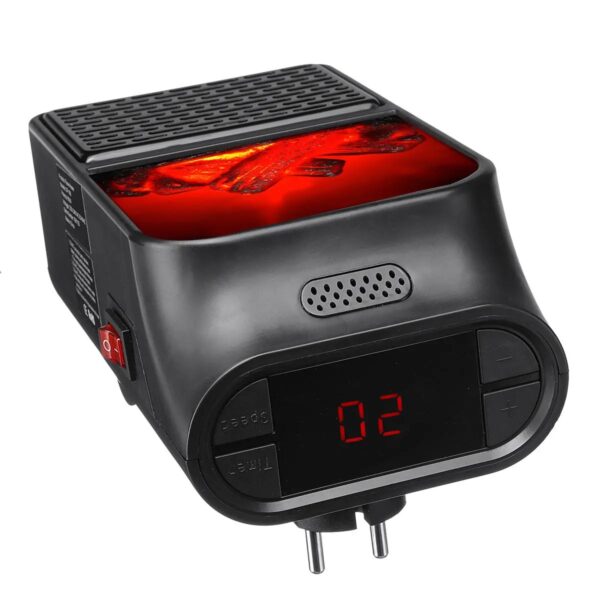 Mini-Portable-Electric-Heater-Fan-Remote-Control